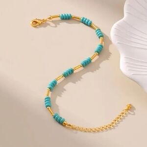 NEW! Faux Delicate Turquoise  bracelet